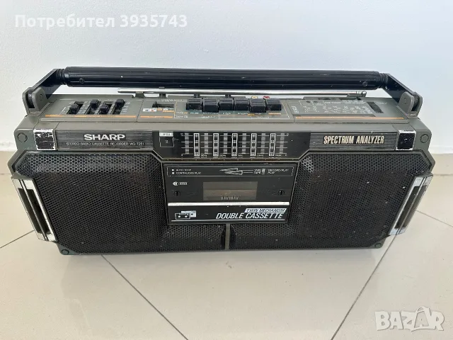 Sharp WQ-T251Z (GR) Japan ПРОМОЦИЯ, снимка 2 - Радиокасетофони, транзистори - 56371812