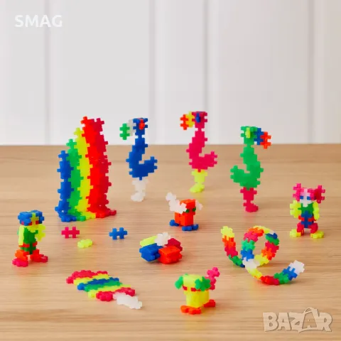 Plus Plus Конструктор в туба (520 части) 1 метър S_1233799, снимка 7 - Рисуване и оцветяване - 49262065