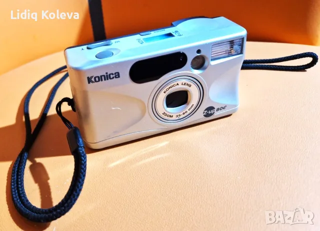 Фотоапарат Konica Z-UP 80e – аналогов, с ремък