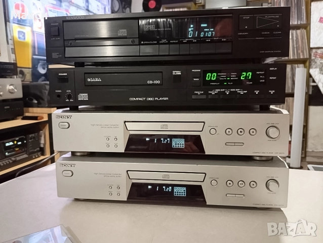 CD Player,s Sony/Osaka and Kenwood., снимка 2 - Аудиосистеми - 51909766