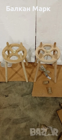 Стойка за дизайнерска бетонна лампа SERAX Concrete – бетоновите абажури липсват, снимка 8 - Други - 52884373