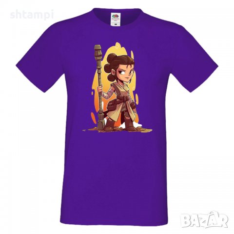 Мъжка тениска Star Wars Rey Star Wars Игра,Изненада,Подарък,Геймър, , снимка 16 - Тениски - 36809894