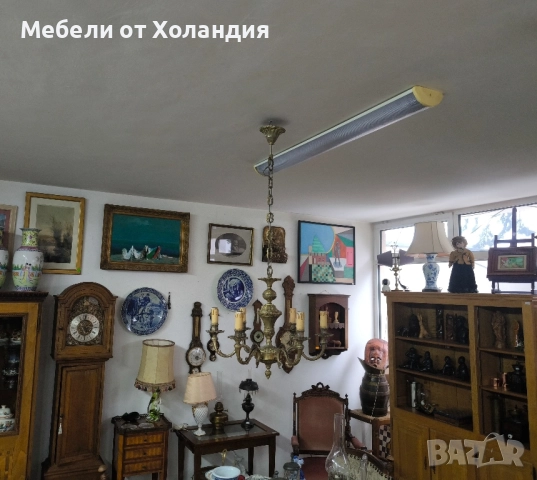 масивен бронзов полилей 6-ца, снимка 10 - Полилеи - 52390709