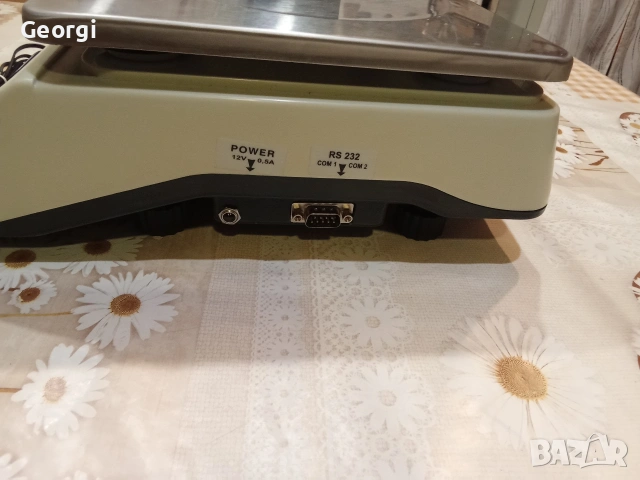 Български електронен кантар везна по БДС и НАП.15кг., снимка 7 - Везни - 52589114