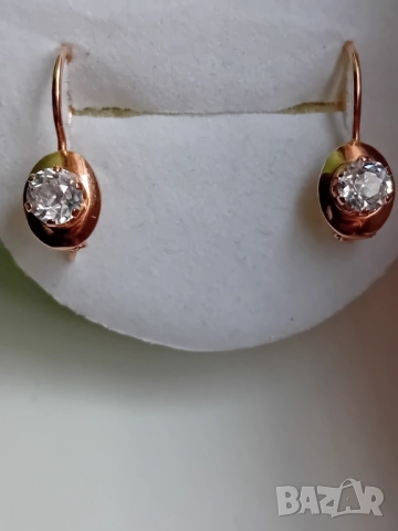 Антикварни СССР златни обеци