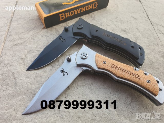Уникален Ловен / Туристически нож сгъваем Browning ножове, снимка 3 - Ножове - 31758768