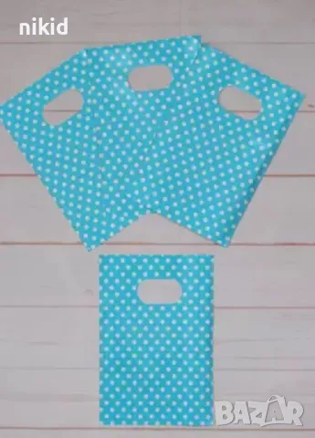 10 бр едноцветни торбички за сладки подарък рожден ден парти, снимка 2 - Други - 42795467