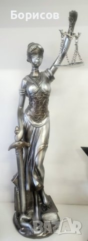 Богиня Темида Статуетка Фигура 42см, снимка 4 - Статуетки - 42085627