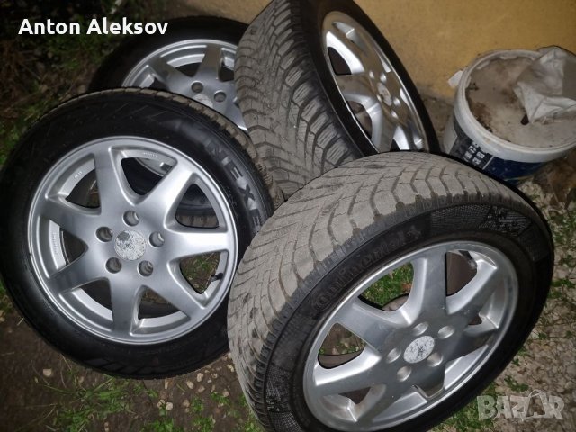 Джанти 16-ки 5/112 с зимни гуми , снимка 2 - Гуми и джанти - 45645122
