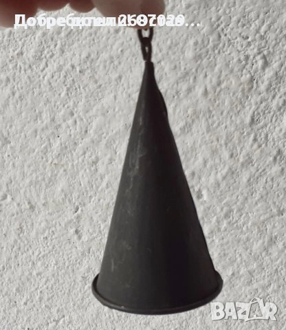 Камбани: Жаба камбана, Ангел цигулар Стара бронзова камбана камбанка звънец звънче хлопка , снимка 9 - Статуетки - 32157339