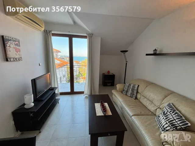 Двустаен апартамент с панорамна морска гледка в Triumph Holiday Village, Свети Влас , снимка 5 - Апартаменти - 55833272