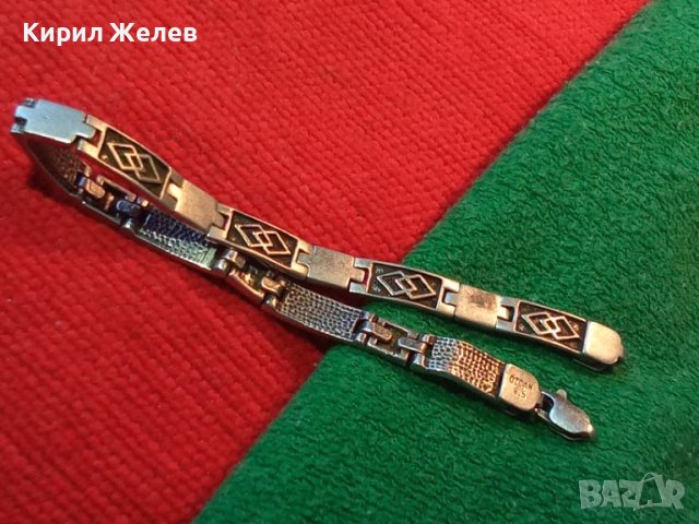 СТАРА МАРКОВА СРЕБЪРНА ГРИВНА СРЕБРО 925 СТИЛНА ОРНАМЕНТИКА ОКСИДАЦИЯ 43773, снимка 18 - Гривни - 44723451