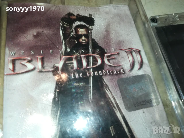 заявена-BLADE II-ORIGINAL TAPE 2905252102, снимка 4 - Аудио касети - 50476483