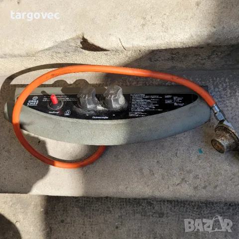 контролен панел за газово барбекю с дюзи и запалка