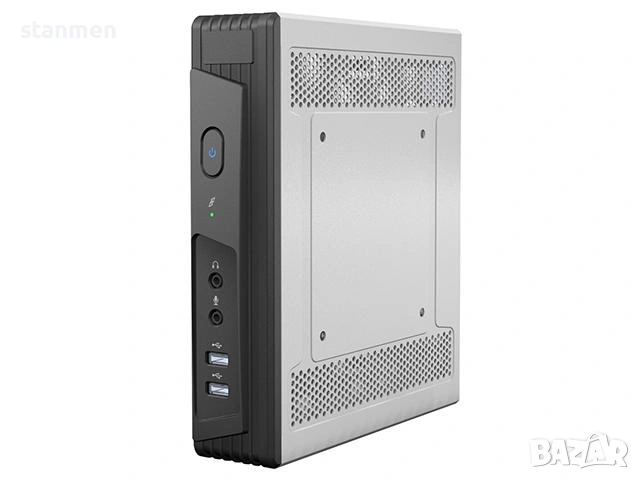 Продавам мини компютър MiTAC Pluto E220/4x2ghz/500gb/8gb/HDMI/USFF , снимка 4 - Работни компютри - 54194704