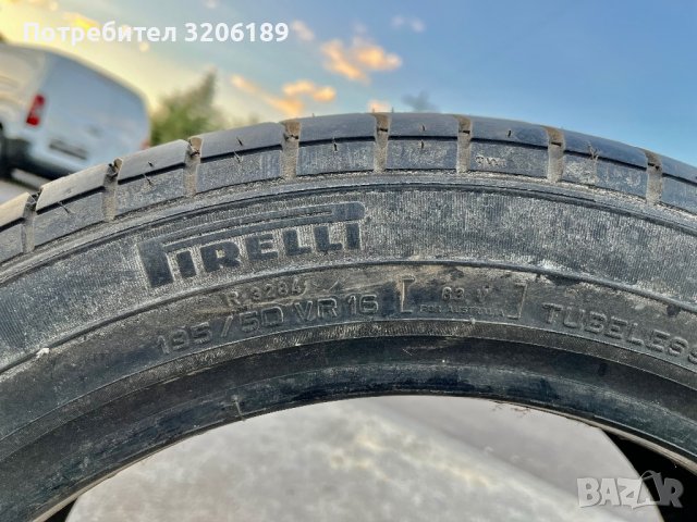 Единична гума 195/50/16 Pirelli , снимка 5 - Гуми и джанти - 42575741