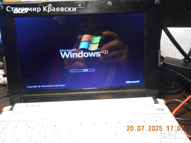 AСЕR Aspire One ZG5 - Germany XP Windows, снимка 5 - Лаптопи за дома - 51570069