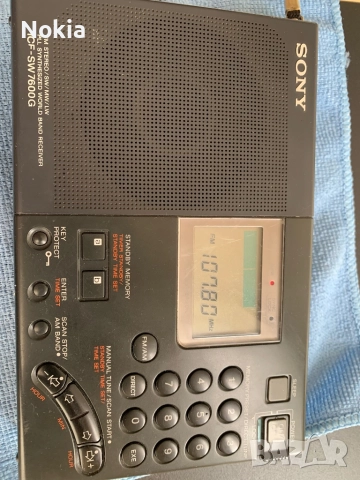 Радио SONY ICF-SW7600G, снимка 3 - Радиокасетофони, транзистори - 52493028