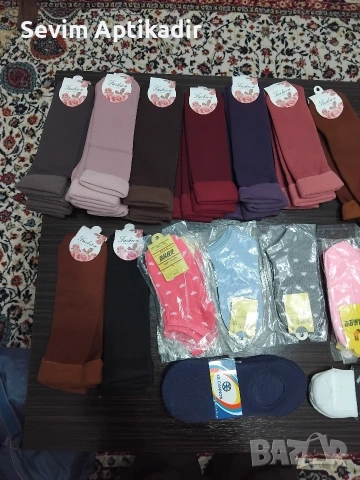 Дамски и мъжки чорапи, снимка 2 - Дамски чорапи - 53356865