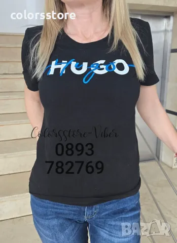 Черна тениска Hugo-VL 335ü