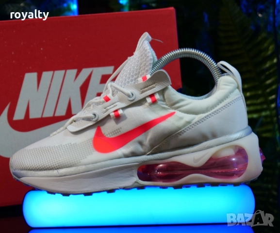 Дамски маратонки NIKE AIR MAX 2021 Цвят- Бяло и Цикламено, снимка 2 - Маратонки - 51633812
