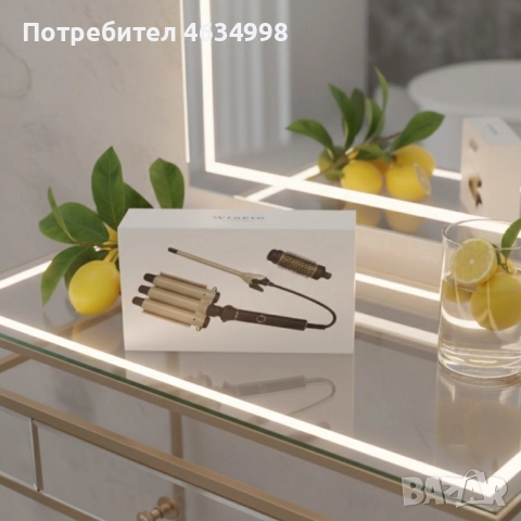 S&R Styling SD-691B – Мултифункционален комплект за оформяне на коса 4 в 1, снимка 4 - Преси за коса - 52412692