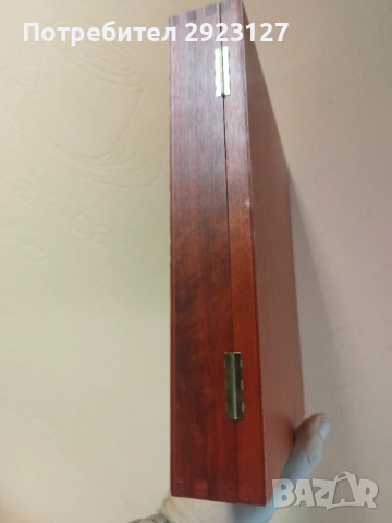 ЛУКСОЗНА ДЪРВЕНА КУТИЯ  ЗА СЪХРАНЕНИЕ НА МОНЕТИ /виж описанието/, снимка 7 - Нумизматика и бонистика - 52177745