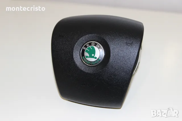 Airbag волан Skoda Octavia II (2004-2008г.) 1Z0 880 201 S / 1Z0880201S / ляв airbag / четирилъчев, снимка 3 - Части - 49701577