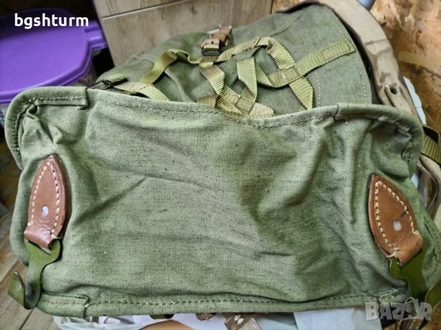 РЕТРО РАНИЦА ОТ РУМЪНСКАТА АРМИЯ., снимка 6 - Раници - 40473569