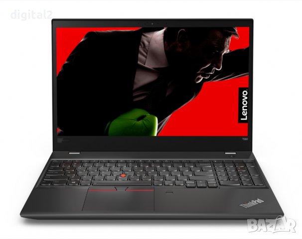 Лаптоп Lenovo ThinkPad Т580 15,6"/ i5-8250U/16GB/ 256GB SSD 12м гар., снимка 4 - Лаптопи за работа - 36664625