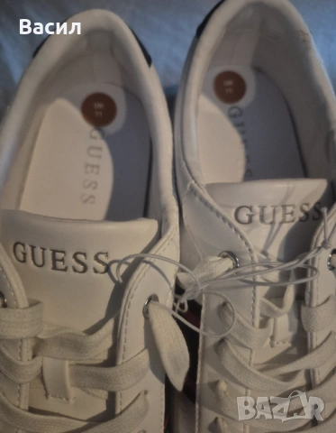 МЪЖКИ ОБУВКИ КЕЦОВЕ МАРАТОНКИ GUESS, снимка 6 - Маратонки - 53934187