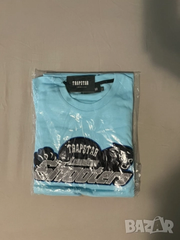 Trapstar спортен екип РАЗПРОДАЖБА Трапстар Син Екип Памук 39 лв., снимка 3 - Спортни дрехи, екипи - 52452109