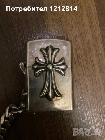 Chrome Hearts Zippo Lighter, Sterling Silver 2000