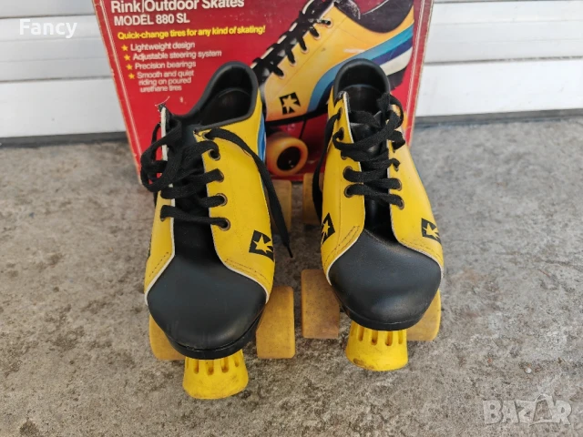 Винтидж ролкови кънки, снимка 7 - Ролери, кънки - 50604389