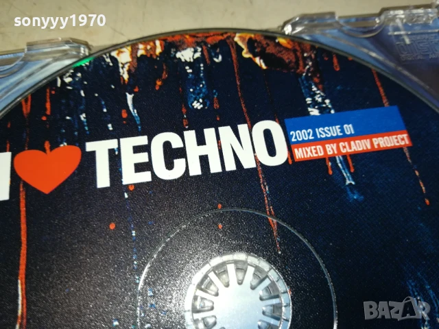 I LOVE TECHNO CD 1008252148, снимка 12 - CD дискове - 51321146