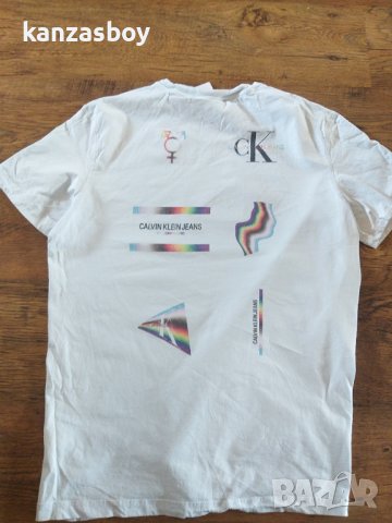 Calvin Klein - страхотна мъжка тениска , снимка 2 - Тениски - 42370733