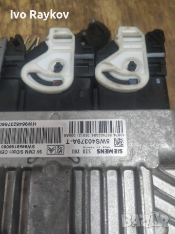 Компютър двигател за Peugeot 407 Coupe , 5WS40379A-T ,  2.7 HDi, 204 к.с.  9658198080, снимка 6 - Части - 53290674