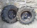 Комплект Джанти с Гуми За Мотофреза, Мотоблок, Мотокултиватор. / ГУМИТЕ НЕ СА ЗДРАВИ! / НОМЕР 1911., снимка 3
