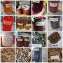 Домашни сладка, сиропи, желета, хрян и сушени билки, снимка 1
