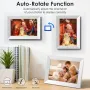 Нова Дигитална рамка за снимки – 10.1”, тъч, WiFi, видео, Auto Rotate , снимка 6
