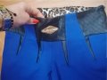 CLUB DONNA fashion #син slim fit дамски панталон с висока талия#размер 38 S, снимка 6