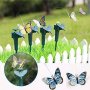 Соларна летяща пеперуда Garden Butterfly / декорация за двор и градина, снимка 4