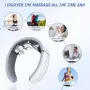 Смарт импулсен масажор за врат Smart Neck Massager H908 с 6 глави и загряващ ефект, снимка 4