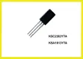 KSC2383YTA   KSA1013YTA   Комплементарна двойка , снимка 1