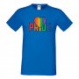Мъжка тениска Pride Heart multicolor Прайд,Празник.Повод,Изненада, снимка 3