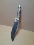 Стар Ръчно Кован Нож С Бронзов Обков., снимка 7