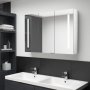 LED шкаф с огледало за баня - безплатна доставка, снимка 1 - Огледала - 36743605