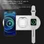 15W Безжична зарядна станция,5in1 QI Fast Charging,IPhone,Smartwatch,Apple,Airpods, снимка 6
