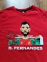 manchester united x B.Fernandes official product -футболна фенска тениска КАТО НОВА С, снимка 2