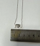 Сребърно колие 2гр.45см., снимка 9